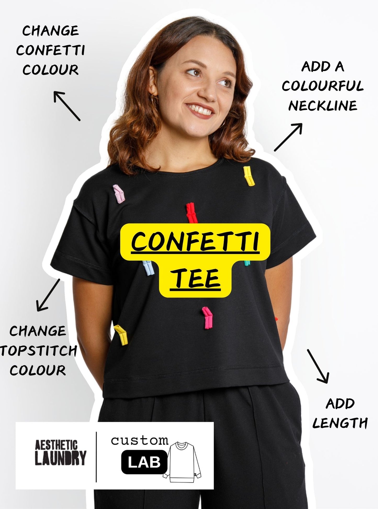 LAB: Confetti Tee