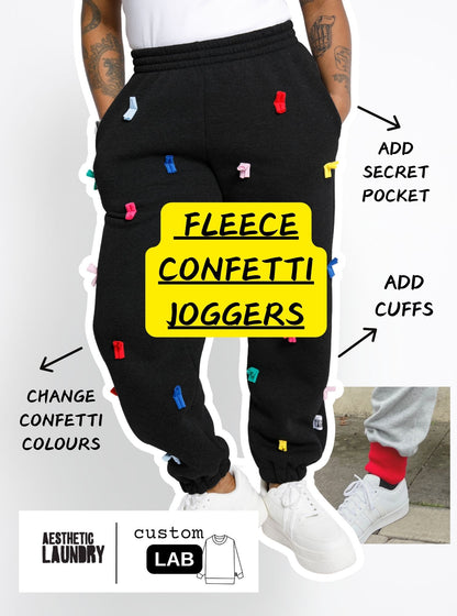 LAB: Confetti Fleece Joggers