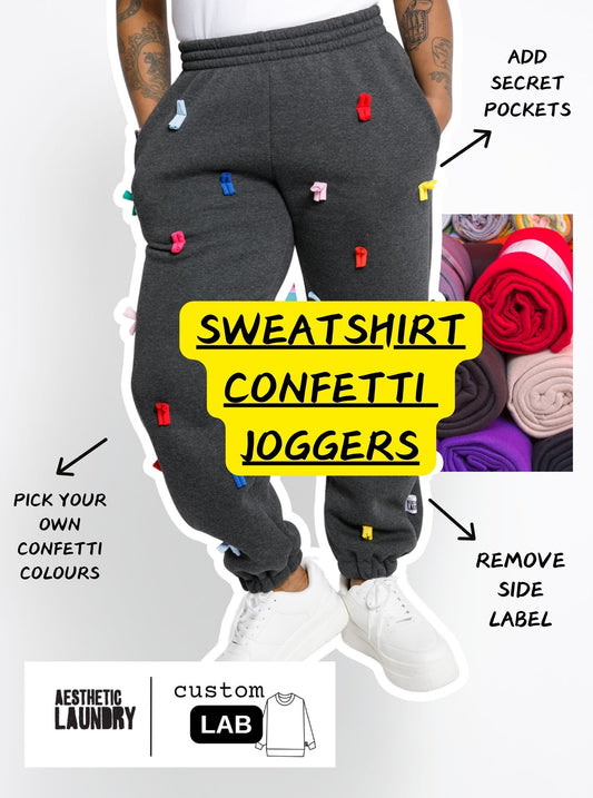 LAB: Confetti Sweatshirt Joggers