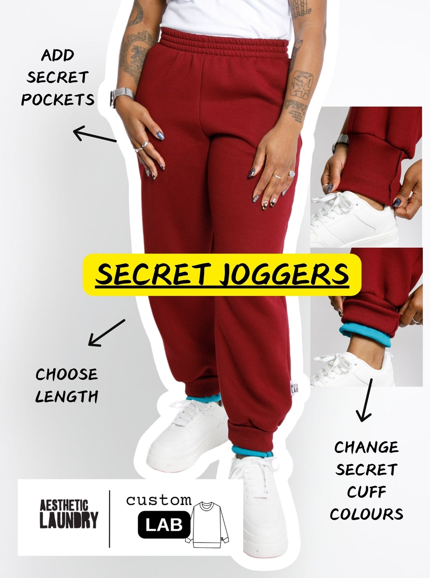 LAB: Secret Sweatshirt Joggers