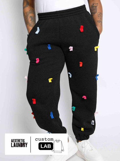 LAB: Confetti Sweatshirt Joggers