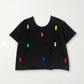 Confetti Tee - Black